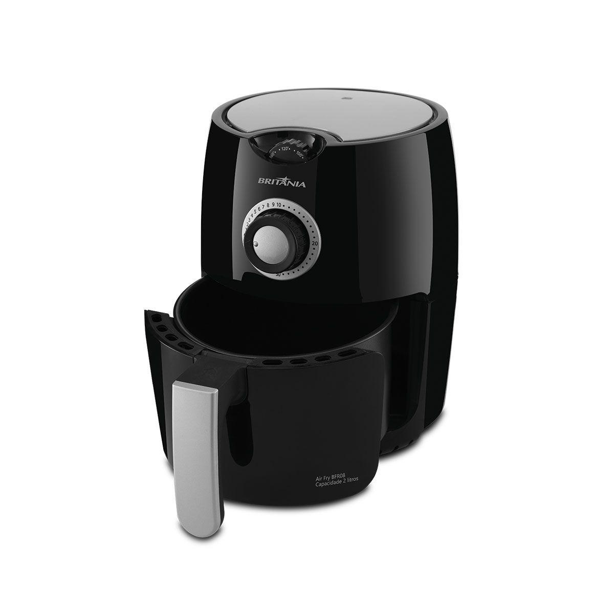 Fritadeira Britânia Air Fry 2L Sem óleo BFR08P Fritadeira sem Óleo