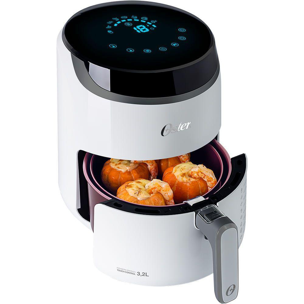 Fritadeira Digital Fryer 3,2L Oster com Painel Touch Fritadeira sem