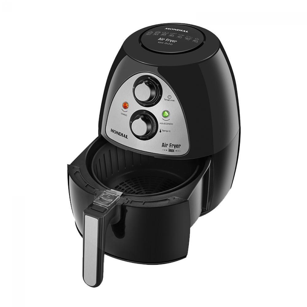 Fritadeira Elétrica Air Fryer Mondial NAF03I 3,2L Timer Fritadeira