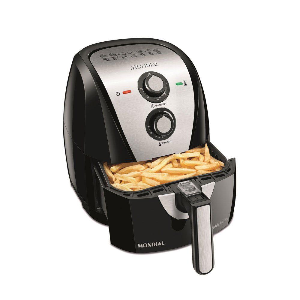 Fritadeira Elétrica sem Óleo Air Fryer 5.5 Litros 1900 Watts Grand