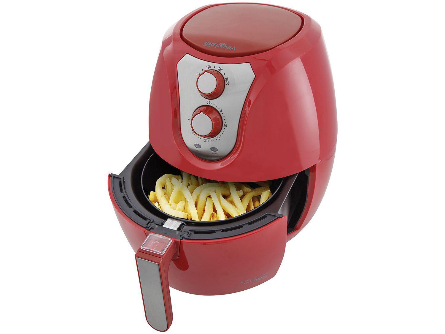 Fritadeira Elétrica Sem Óleo/Air Fryer Britânia Air Fry Pro Saúde