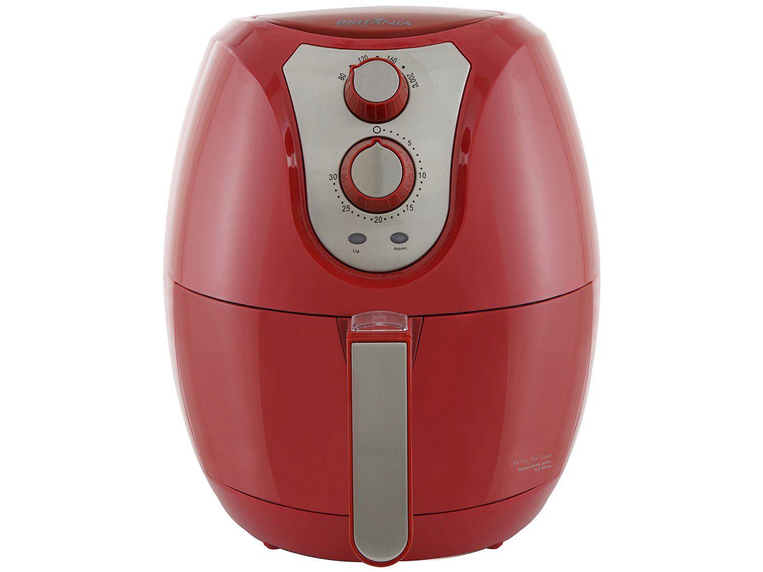 Fritadeira Elétrica Sem Óleo/Air Fryer Britânia Air Fry Pro Saúde