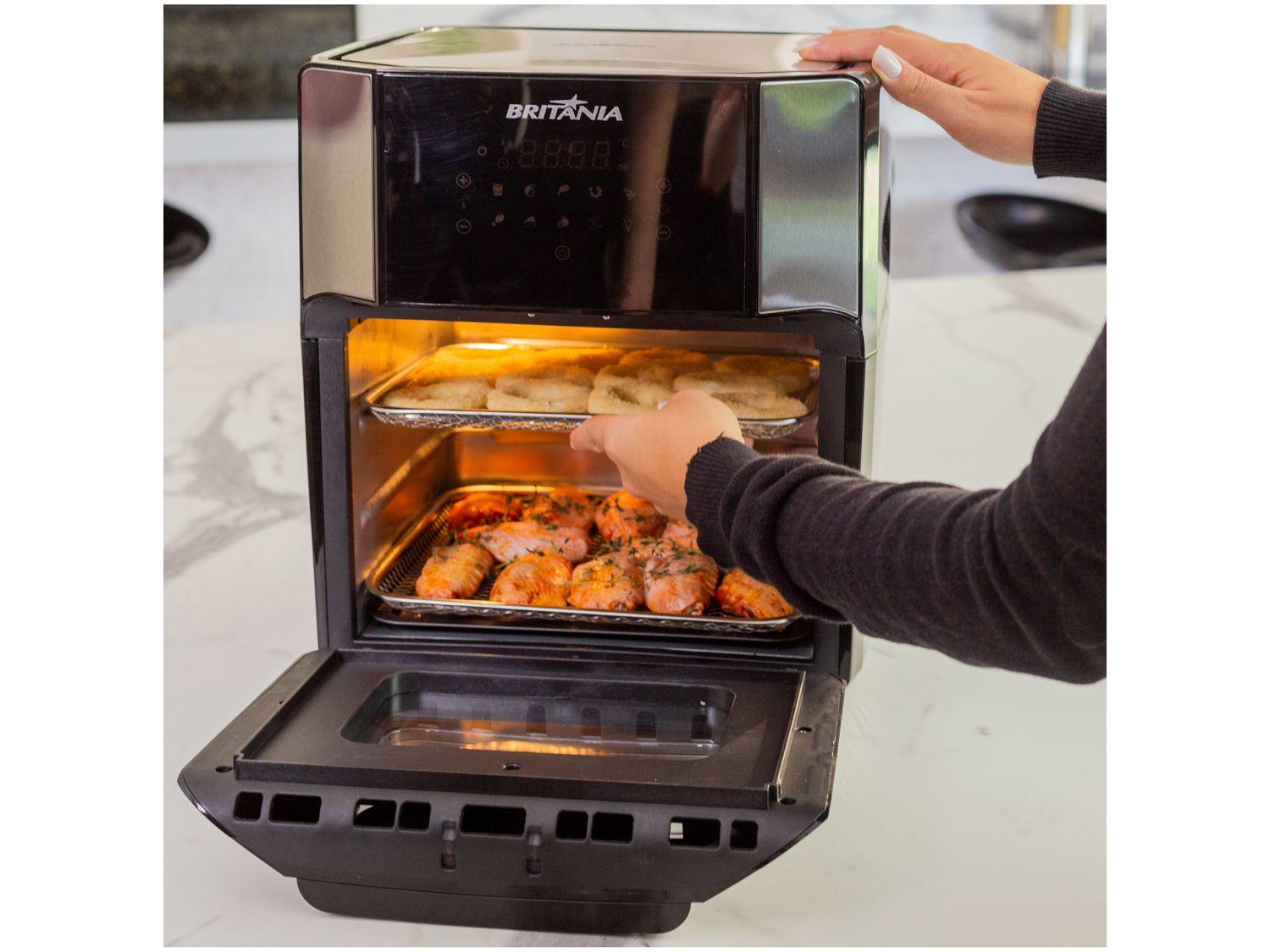 Fritadeira Elétrica sem Óleo/Air Fryer Britânia Oven BFR2100 Preta