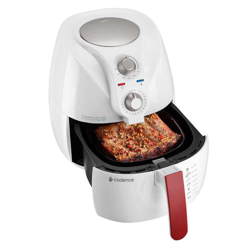 Fritadeira Elétrica Sem Óleo/Air Fryer Cadence Max Fryer FRT520 Branca