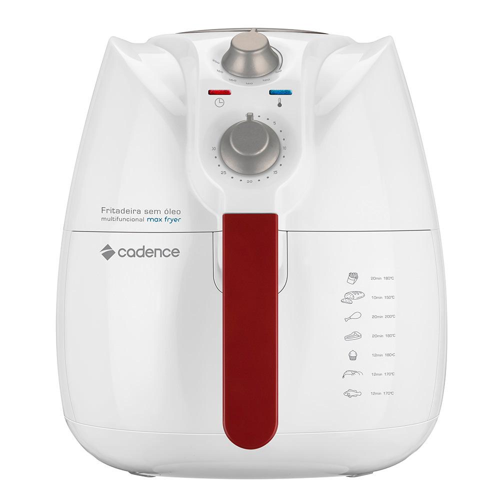 Fritadeira Elétrica Sem Óleo/Air Fryer Cadence Max Fryer FRT520 Branca