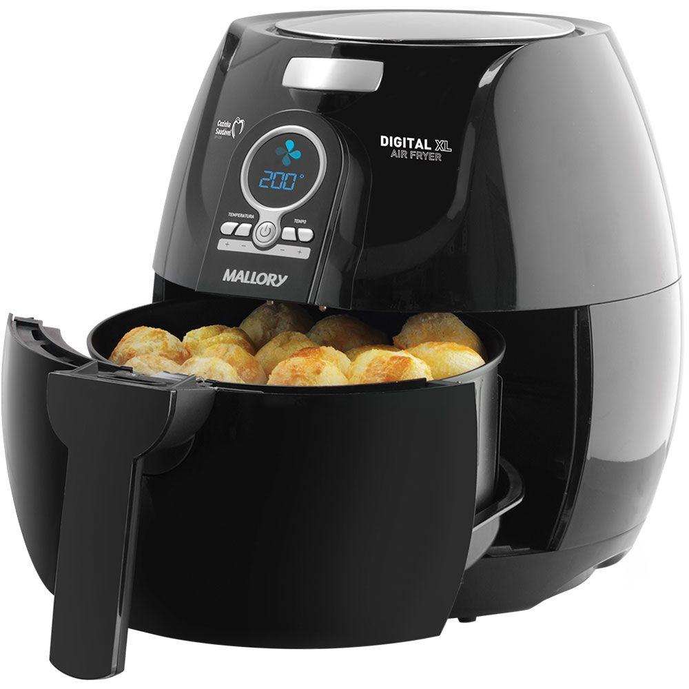 Fritadeira Elétrica Sem Óleo/Air Fryer Mallory Digital XL Air Fryer