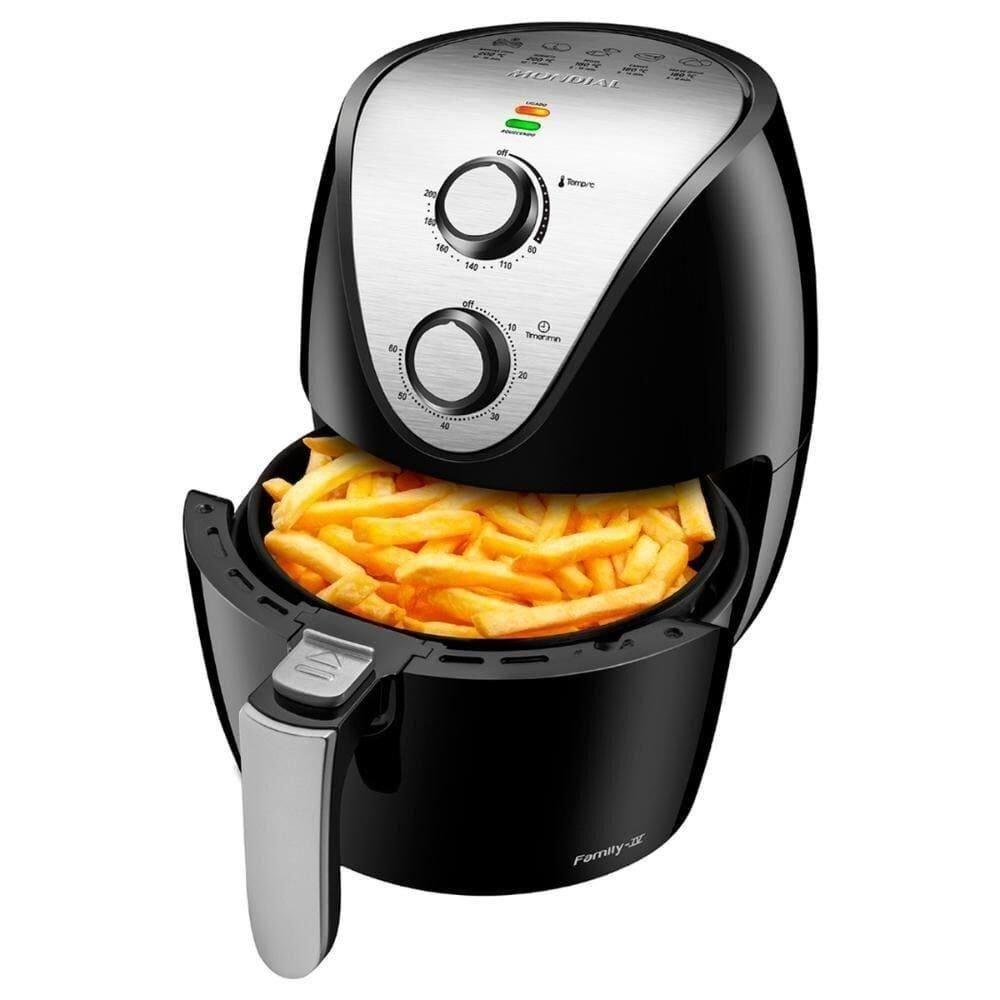 Fritadeira Mondial Air Fryer Preta 3.5L AF30 Fritadeira sem Óleo / Air Fryer Magazine Luiza