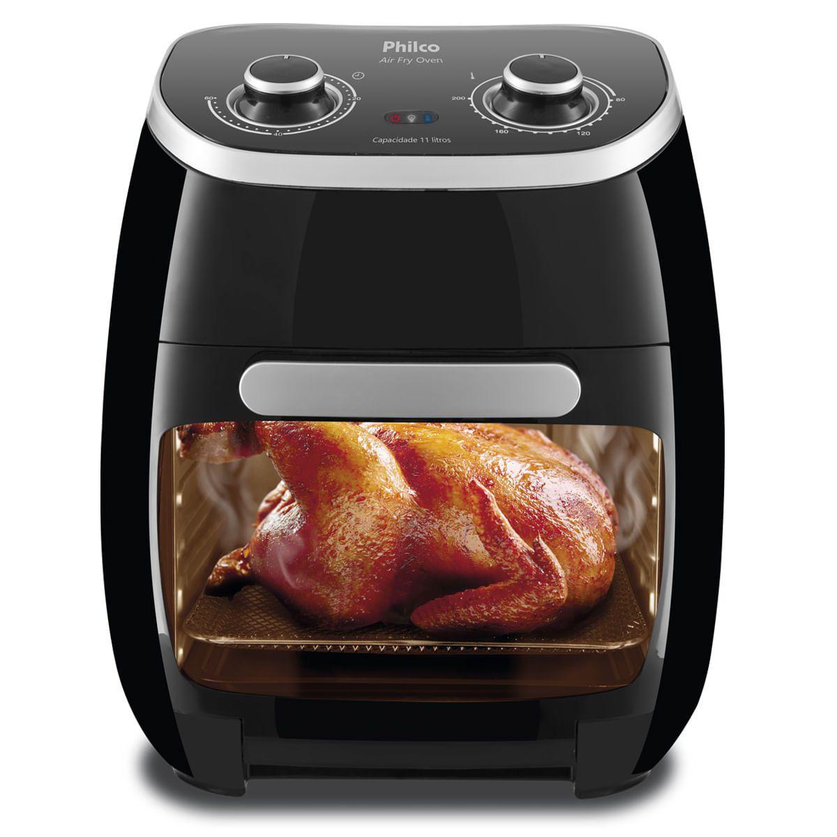 Fritadeira Philco 2 em 1 Air Fry e Forno Oven 11L PFR2000P Fritadeira