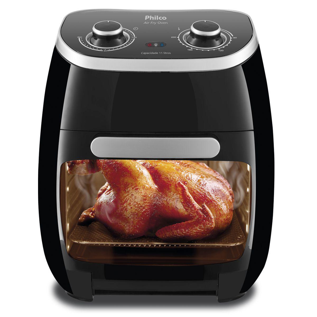 Fritadeira Philco 2 em 1 Air Fry e Forno Oven 11L PFR2000P Fritadeira