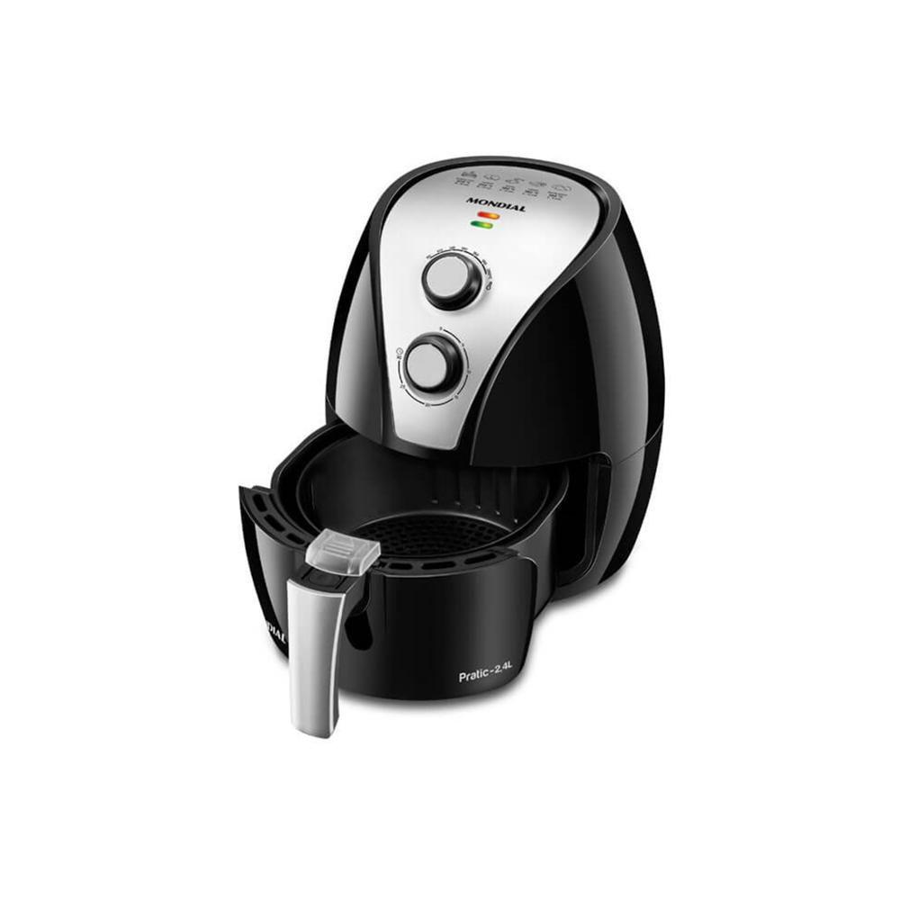 Fritadeira sem Óleo Air Fryer 1270w 110v Pratic 2,4 Litros Preta