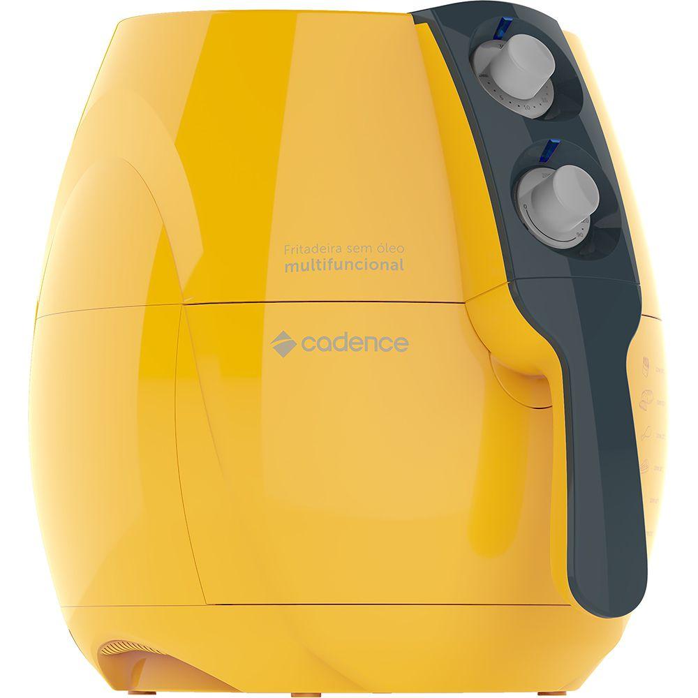 Fritadeira Sem Óleo Cadence Perfect Fryer Colors Amarela Fritadeira