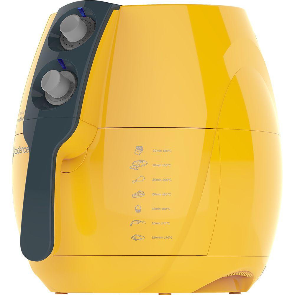 Fritadeira Sem Óleo Cadence Perfect Fryer Colors Amarela Fritadeira