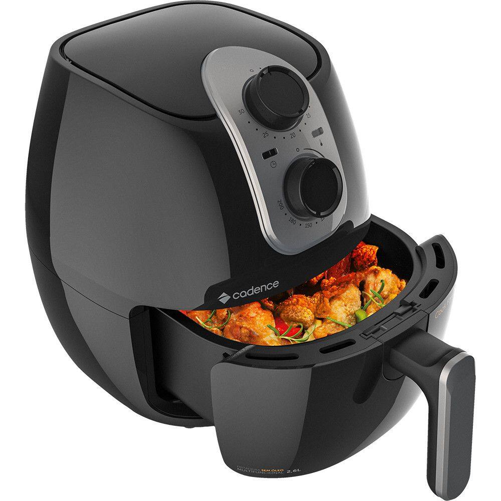 Fritadeira Sem Óleo Cook Fryer FRT525 Cadence Fritadeira sem Óleo