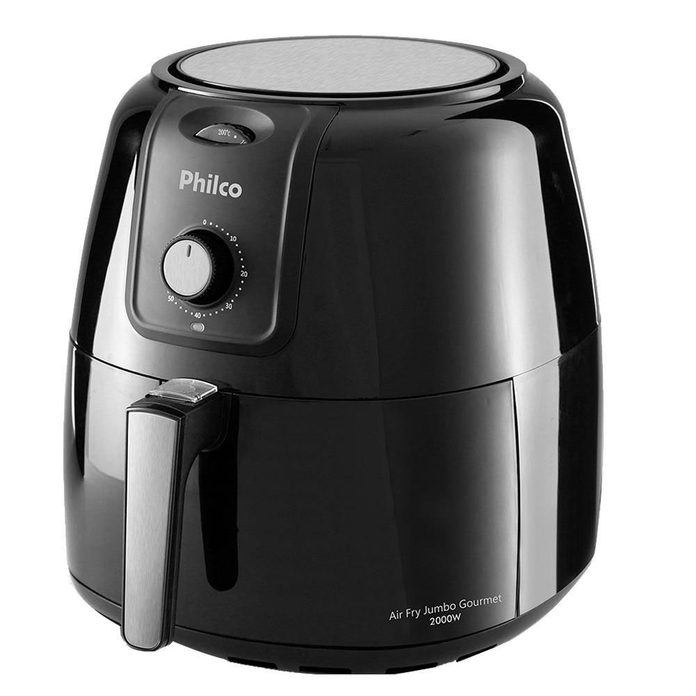 Fritadeira Sem Óleo Philco Air Fryer Jumbo PFR13P 8,1 Litros Preto