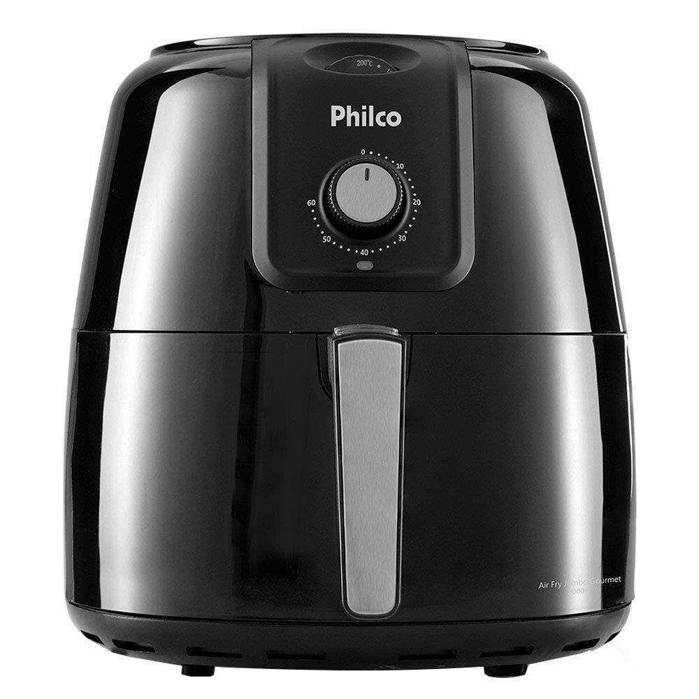 Fritadeira Sem Óleo Philco Air Fryer Jumbo PFR13P 8,1 Litros Preto