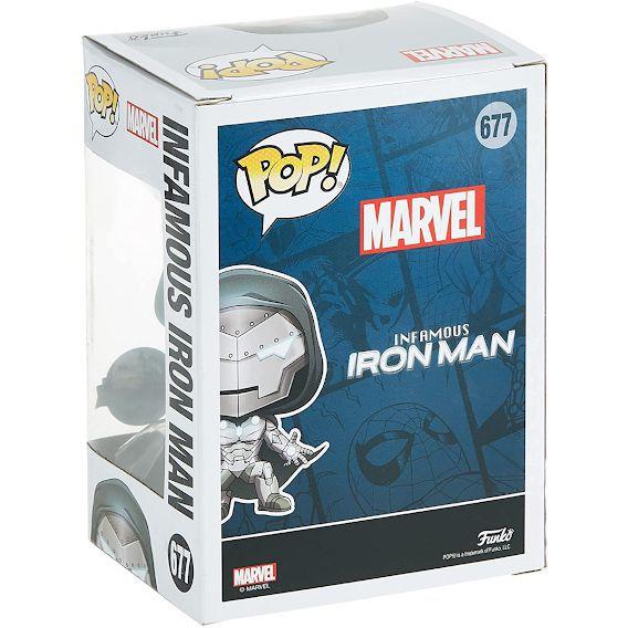 Funko Pop! Marvel Infamous Iron Man 677 Glows In The Dark - Funko ...