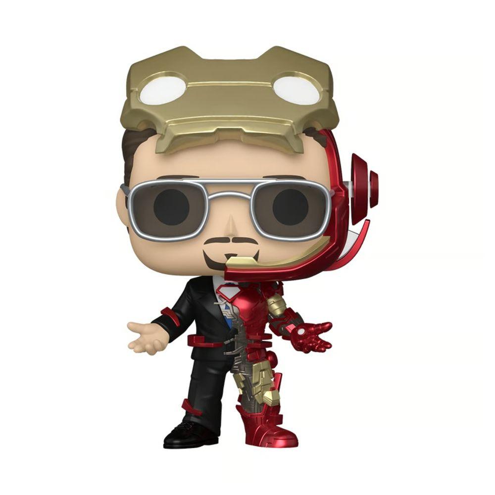 Funko Pop! Marvel Iron Man Homem de Ferro Tony Stark 1354