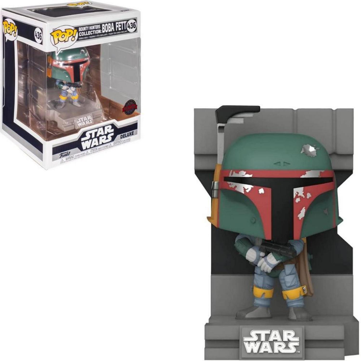 Funko Pop Star Wars 436 Bounty Hunters Boba Fett Funko Magazine Luiza