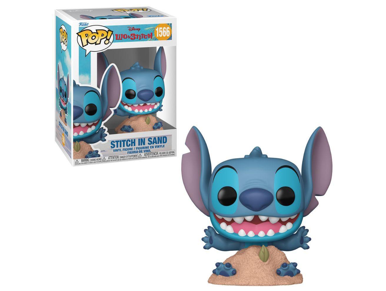 Funko Pop Stitch na Areia