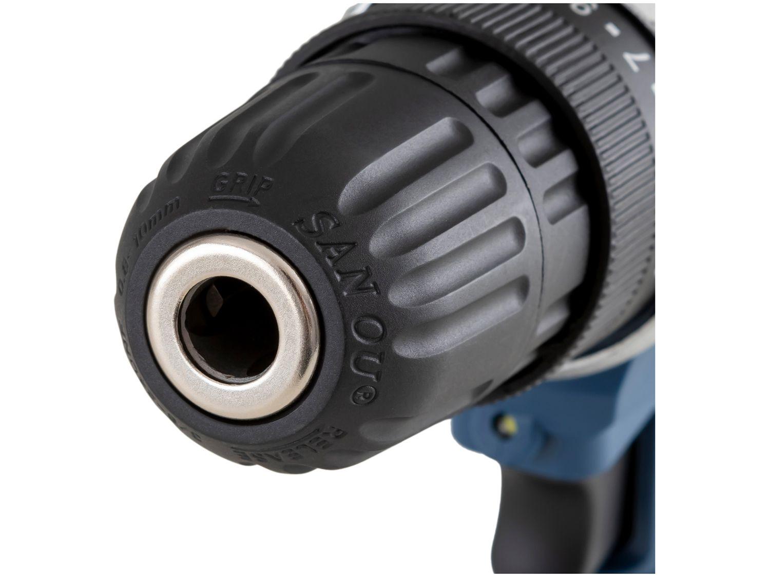Furadeira e Parafusadeira a Bateria 12V 3/8" com Maleta + 13 Peças Nell