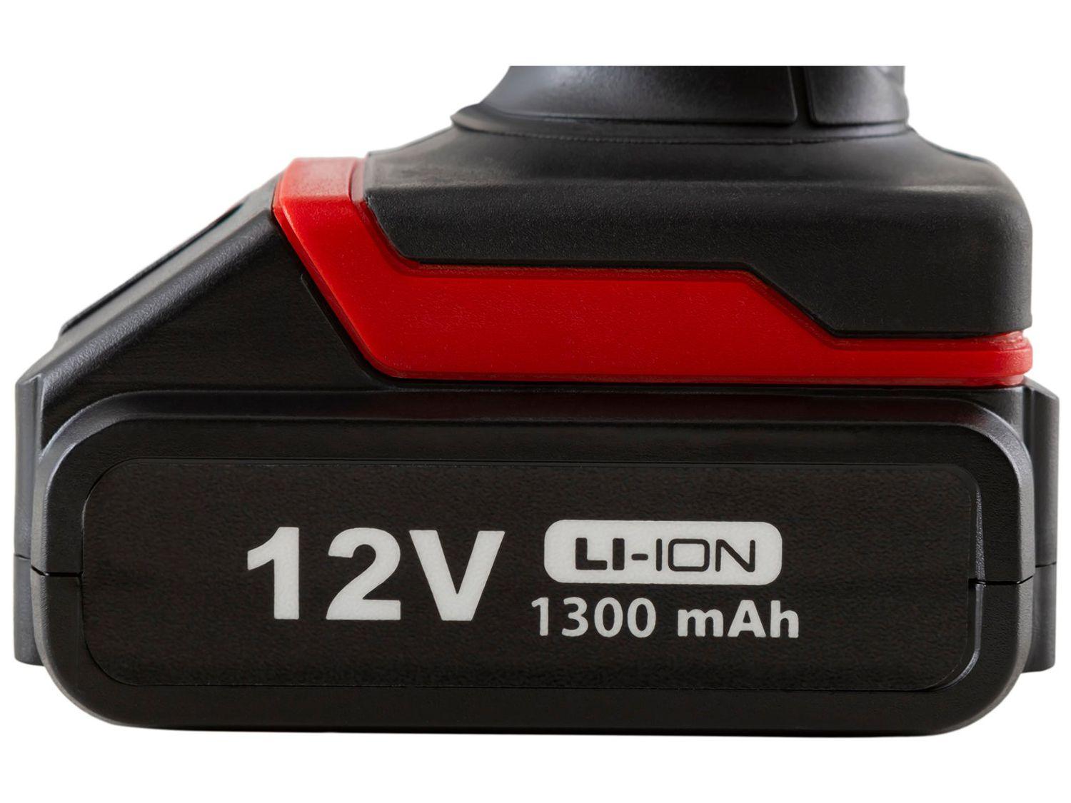 Furadeira e Parafusadeira Mondial a Bateria 12V com Maleta Power Tools FPF-06M