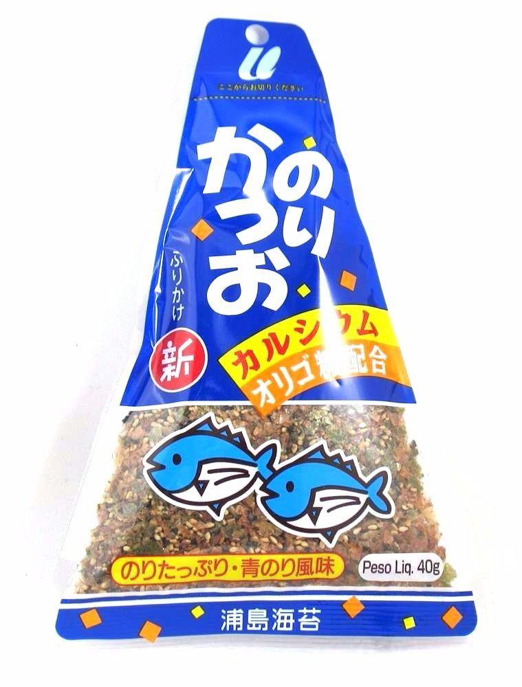 Furikake Triangulo Nori Katsuo 40g Urashima Furikake Magazine Luiza