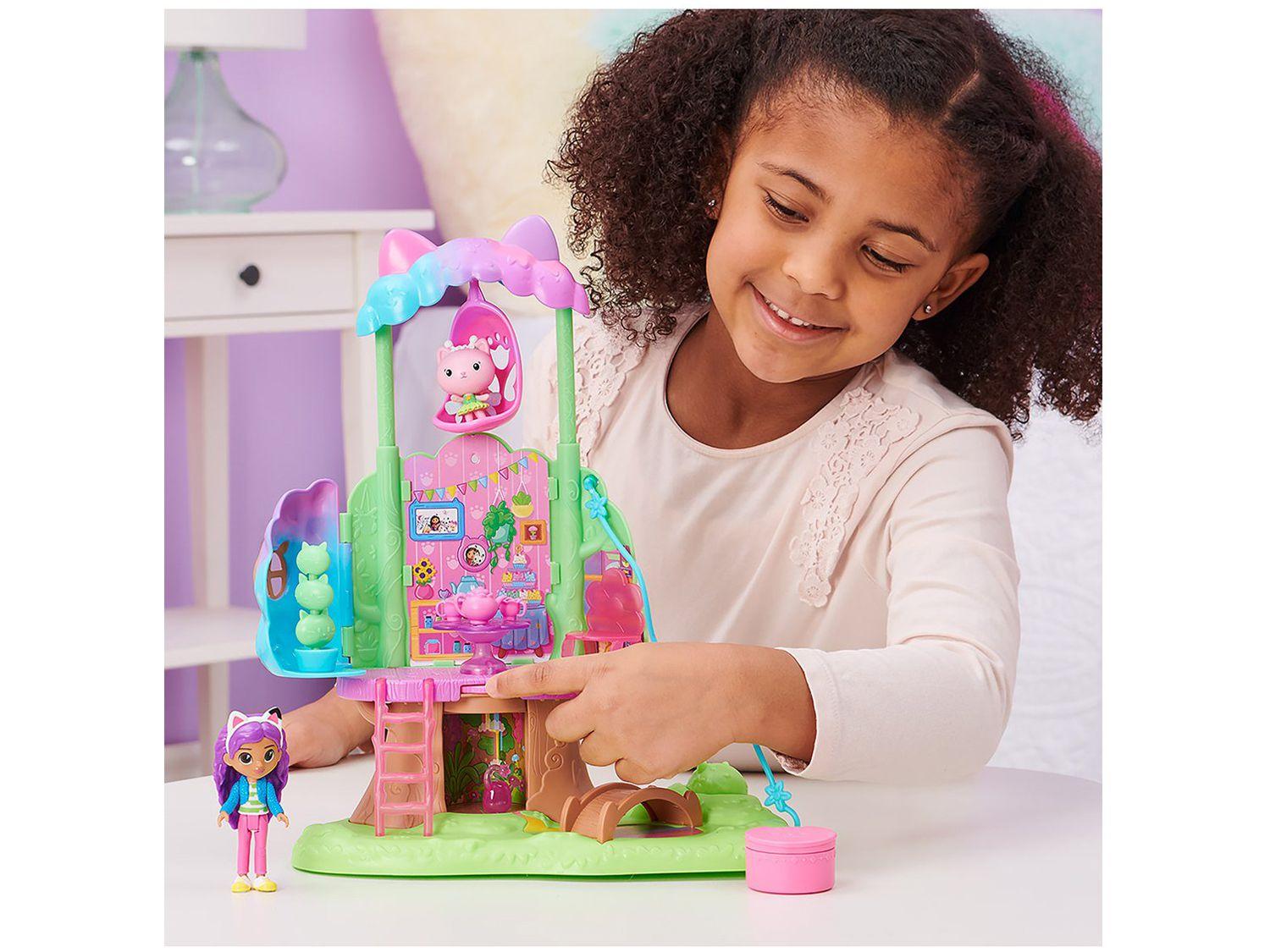 Gabbys Dollhouse Kitty Fadinha Com Casa na Árvore | Shopping Smiles