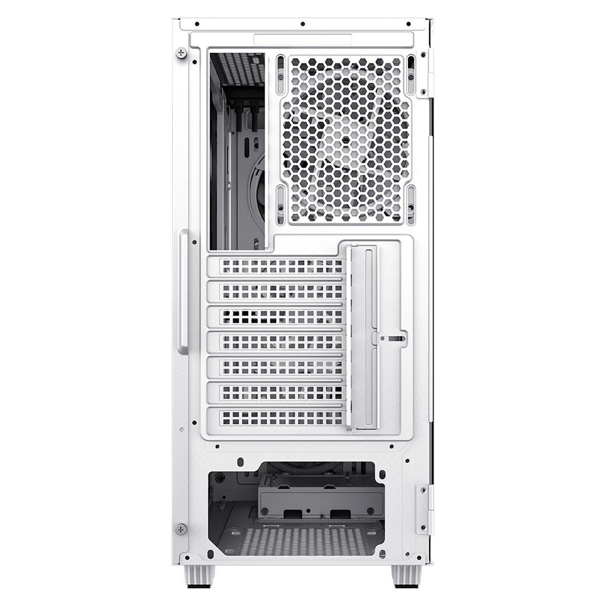 Gabinete Gamer Gamemax Revolt, Vidro Temperado, 3x Fans ARGB, Branco, Magalu Empresas