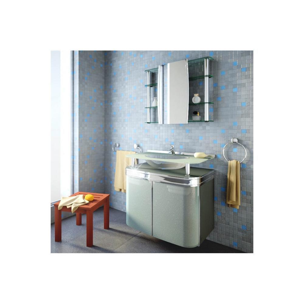 Gabinete para Banheiro com Cuba de Embutir Master 62,5x47,5cm Cromado