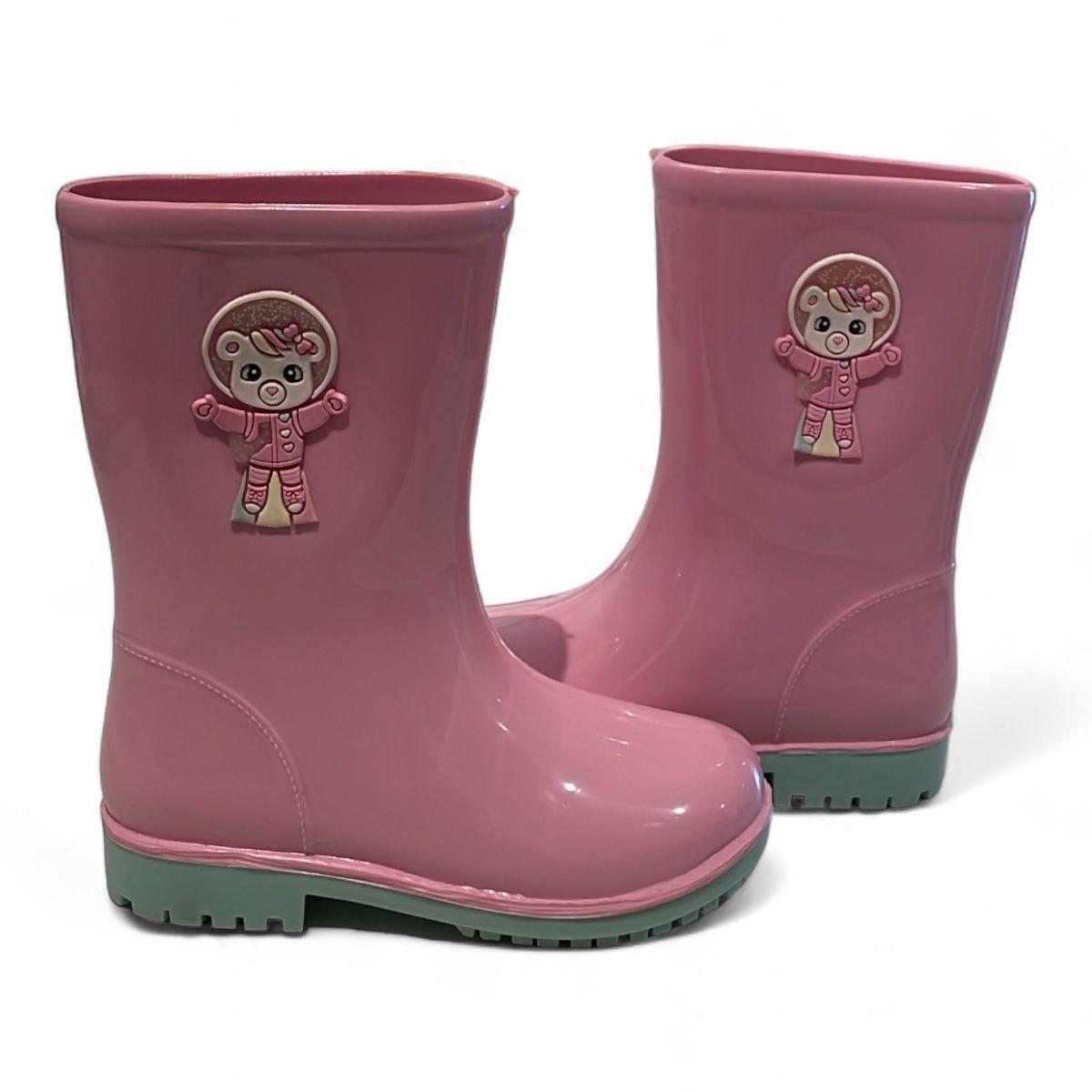 Bota Galocha Feminina Bota Sete Leguas Rosa Galocha Léguas World