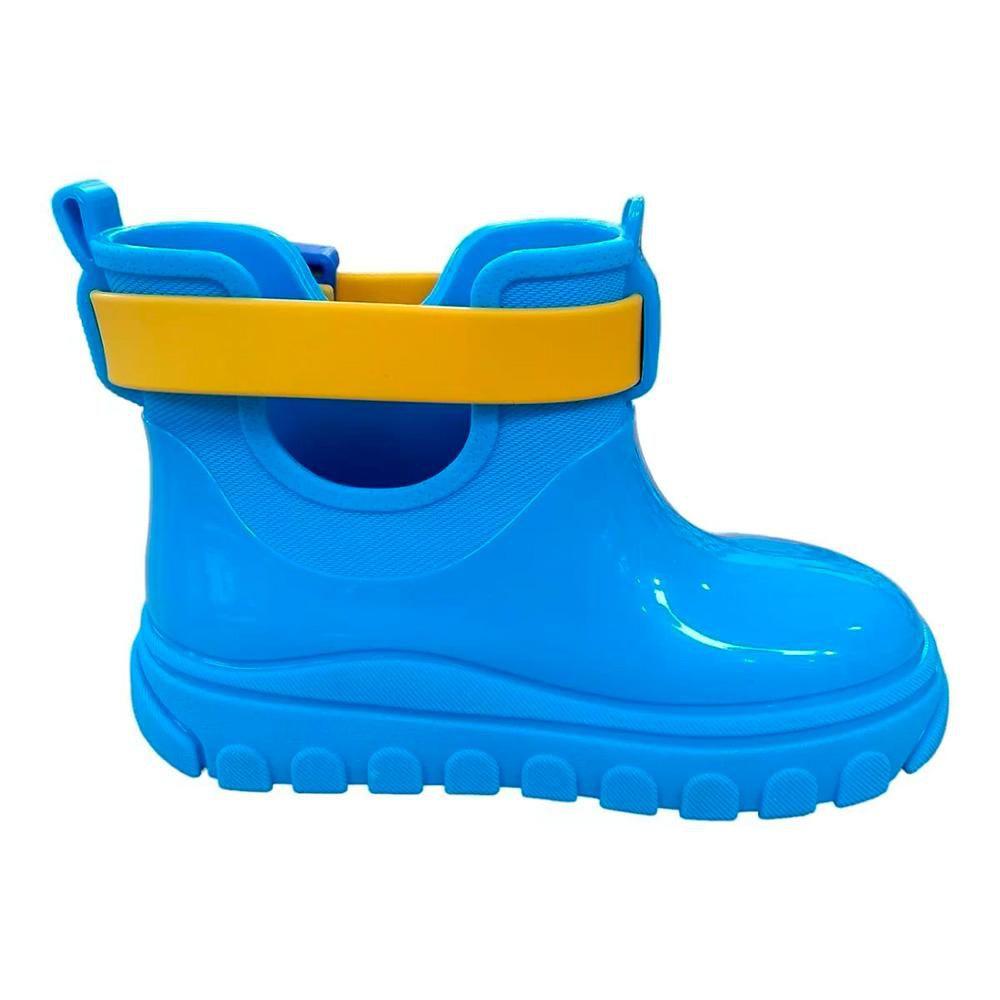 Galocha Grendene Baby Shark Com Capa De Chuva 23068 Galocha
