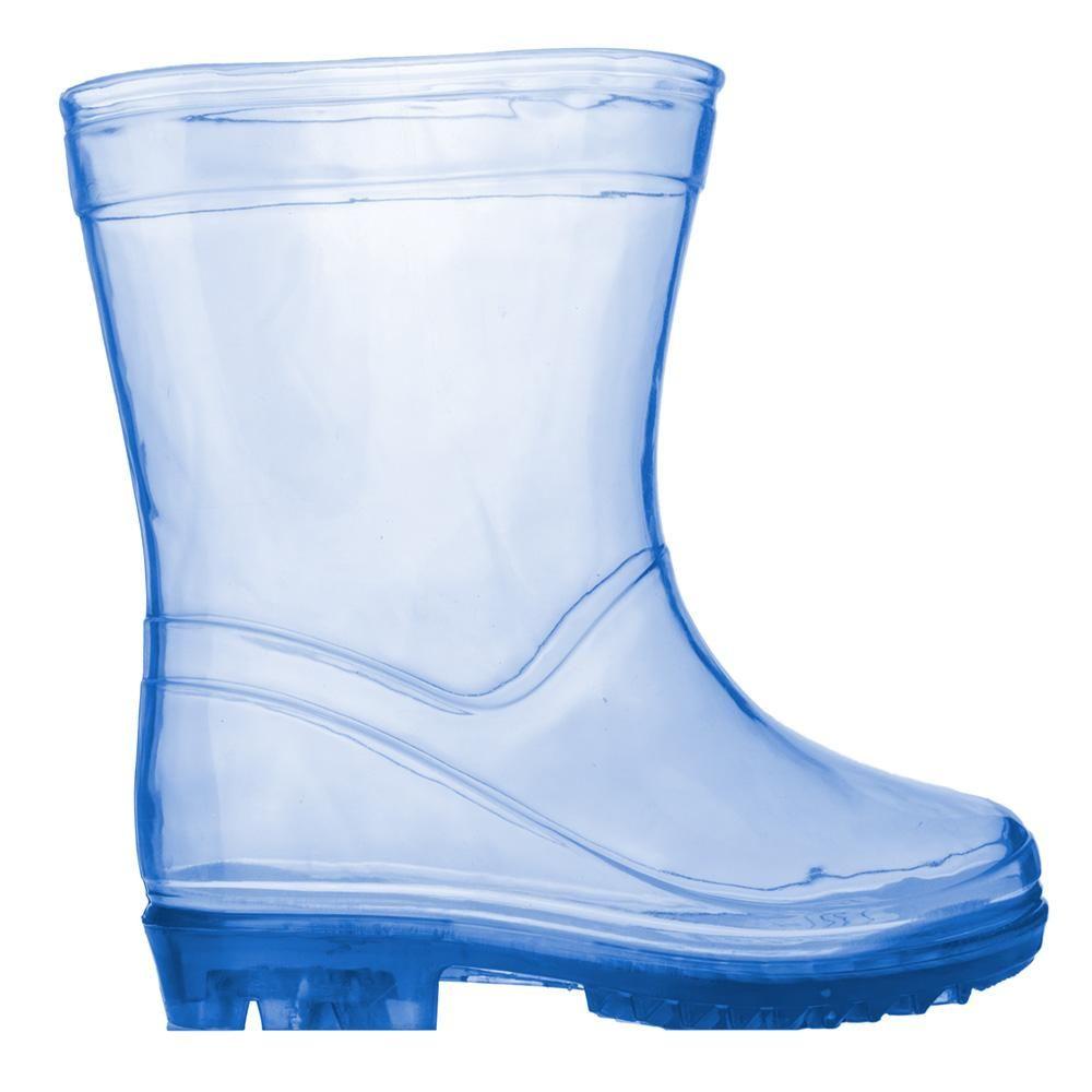 Bota Coturno Bota De Chuva Transparente Bota Frozen Grendene Bota