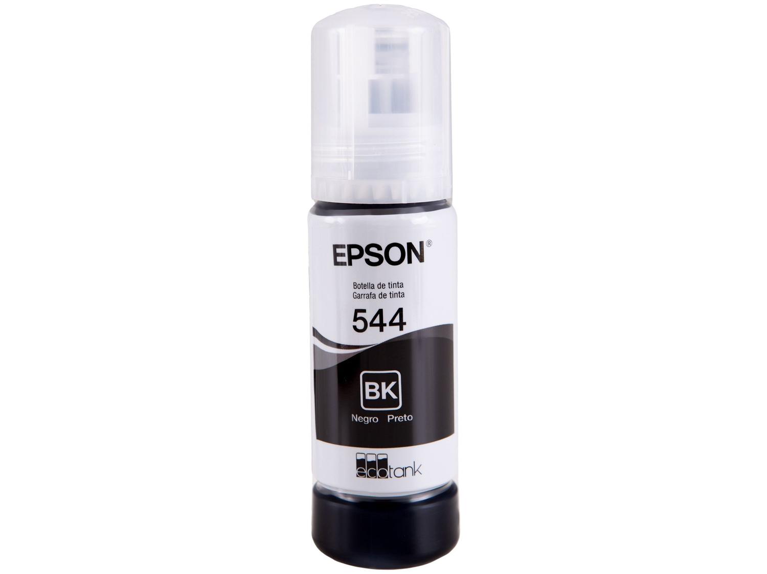 Garrafa de Tinta Epson EcoTank T544 Preta Original Refil