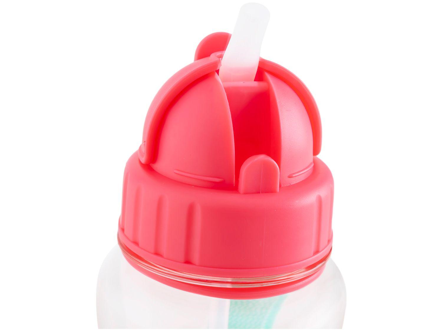Garrafa Infantil 400ml com Canudo Buba Frutti Melancia