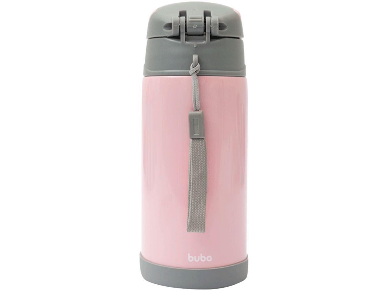 Garrafa Térmica para Bebê 400ml Buba Gumy - Rosa