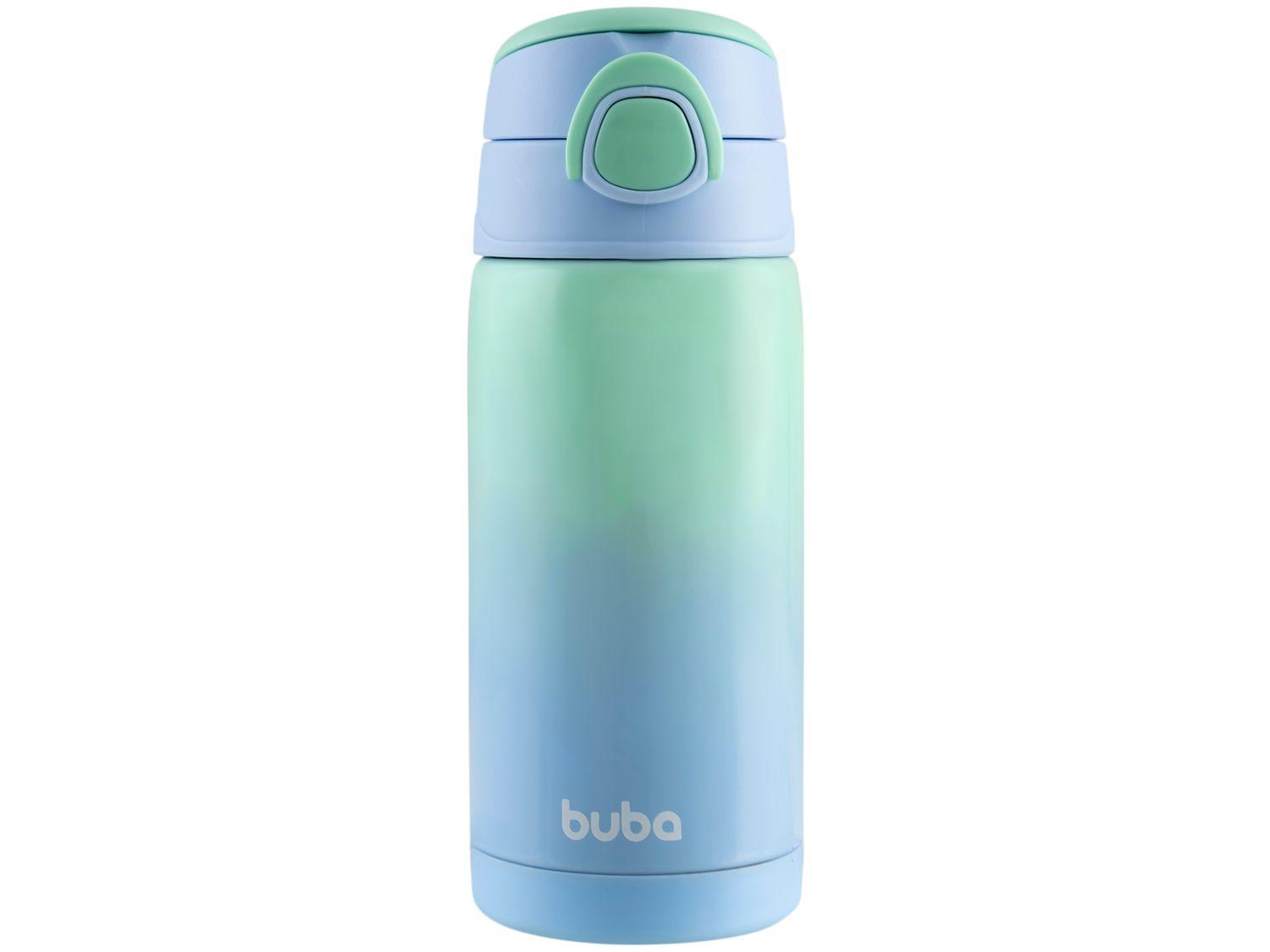 Garrafa Térmica para Bebê 400ml Buba Parede Dupla - Azul