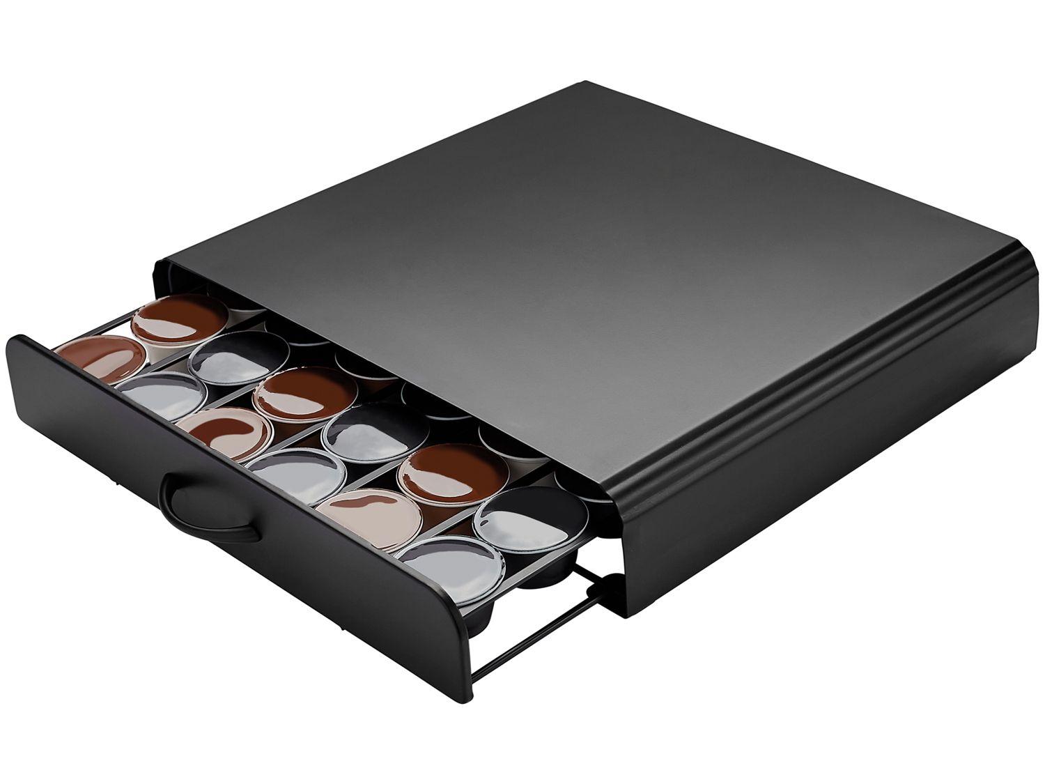 Gaveta Porta-Cápsulas Nespresso de Bambu Haüskraft SCAP-005 36 Cápsulas