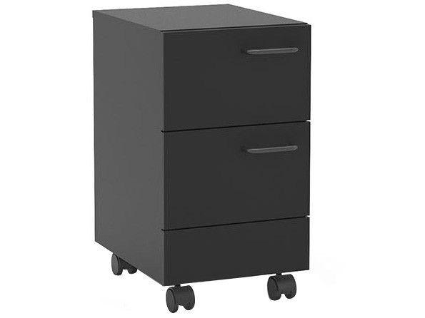 Gaveteiro Escritório 2 Gavetas Politorno