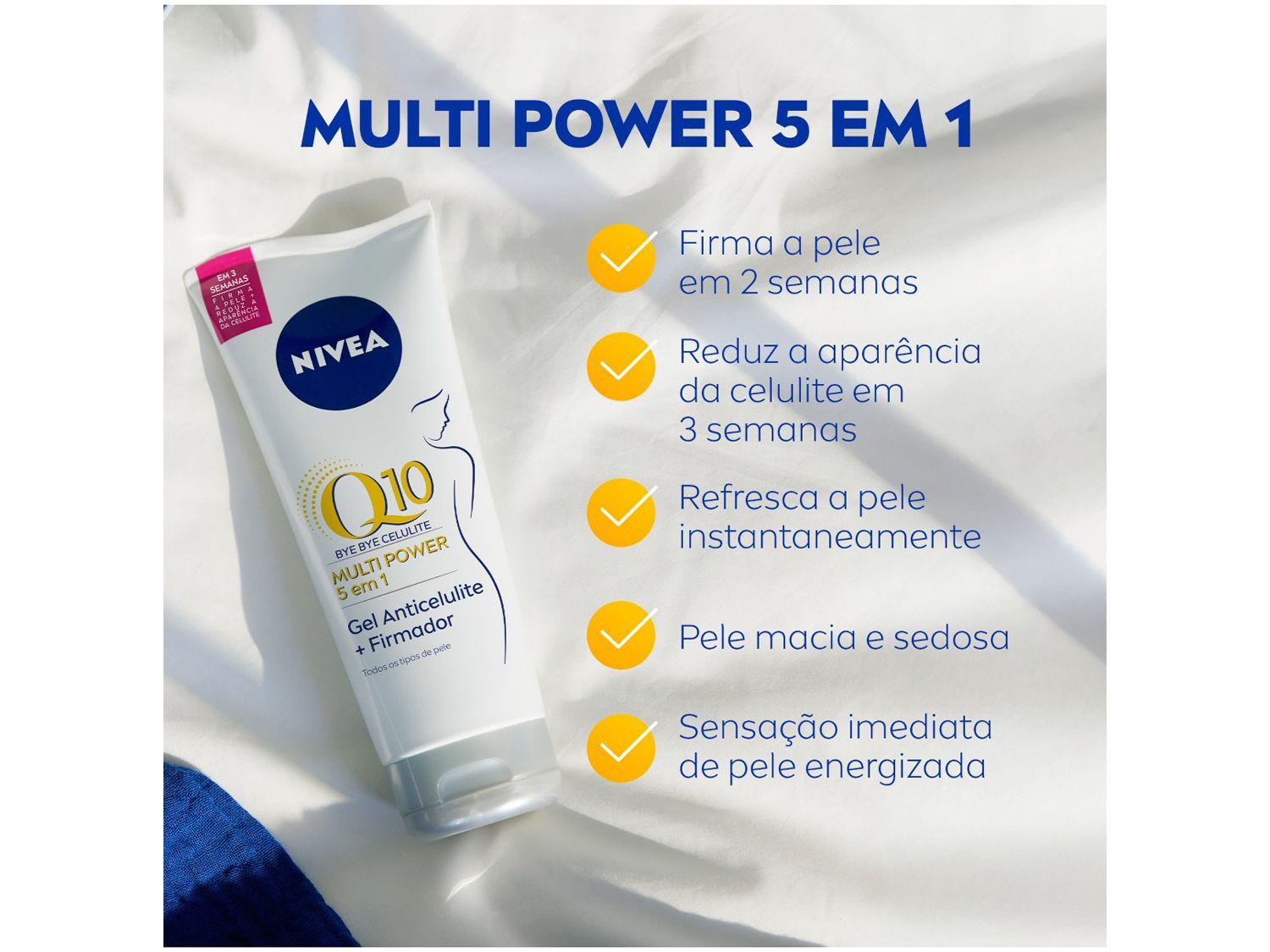 Gel Corporal Nivea Bye Bye Celulite Firmador 200g