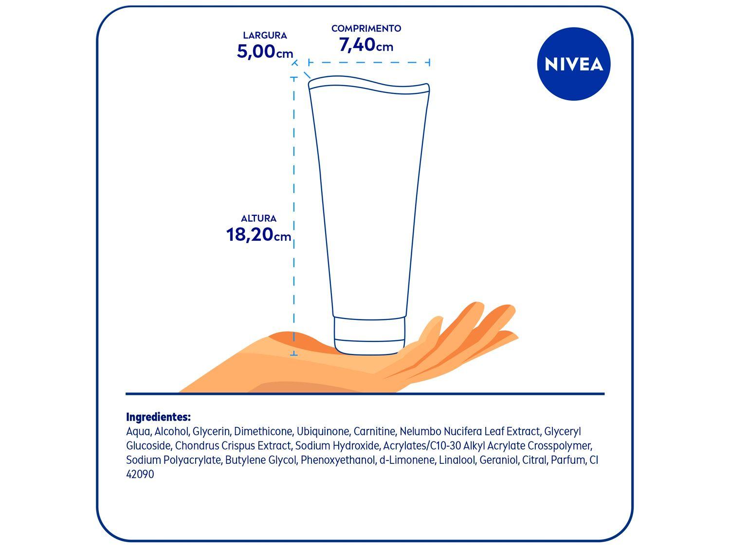 Gel Corporal Nivea Bye Bye Celulite Firmador 200g