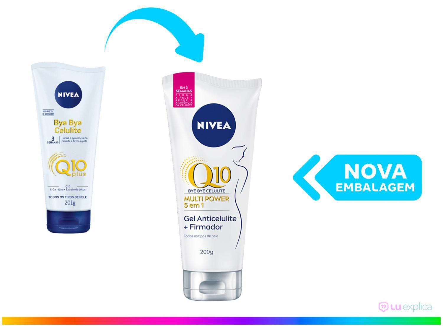 Gel Corporal Nivea Bye Bye Celulite Firmador 