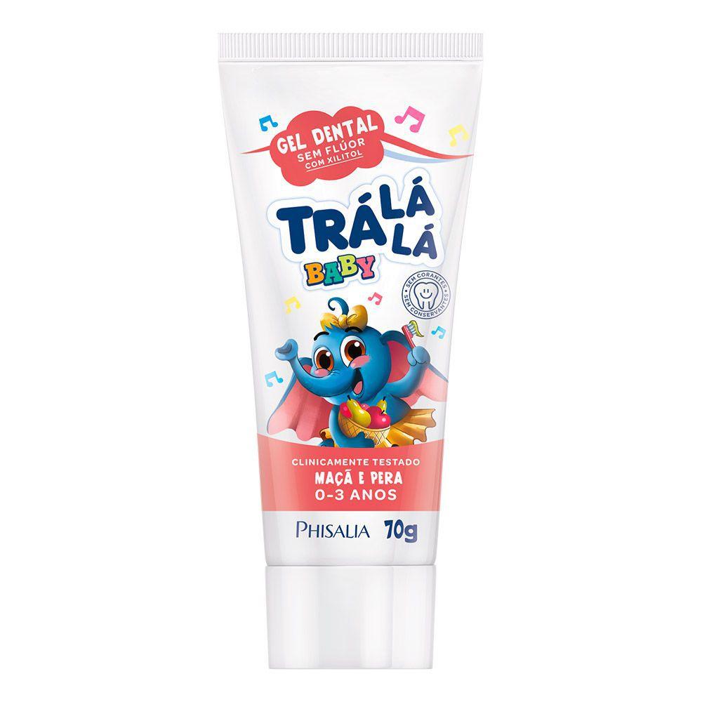 Gel Dental Tra La La Baby 0 A 3 Anos Sem Fluor 70g Creme E Gel Dental Infantil Magazine Luiza