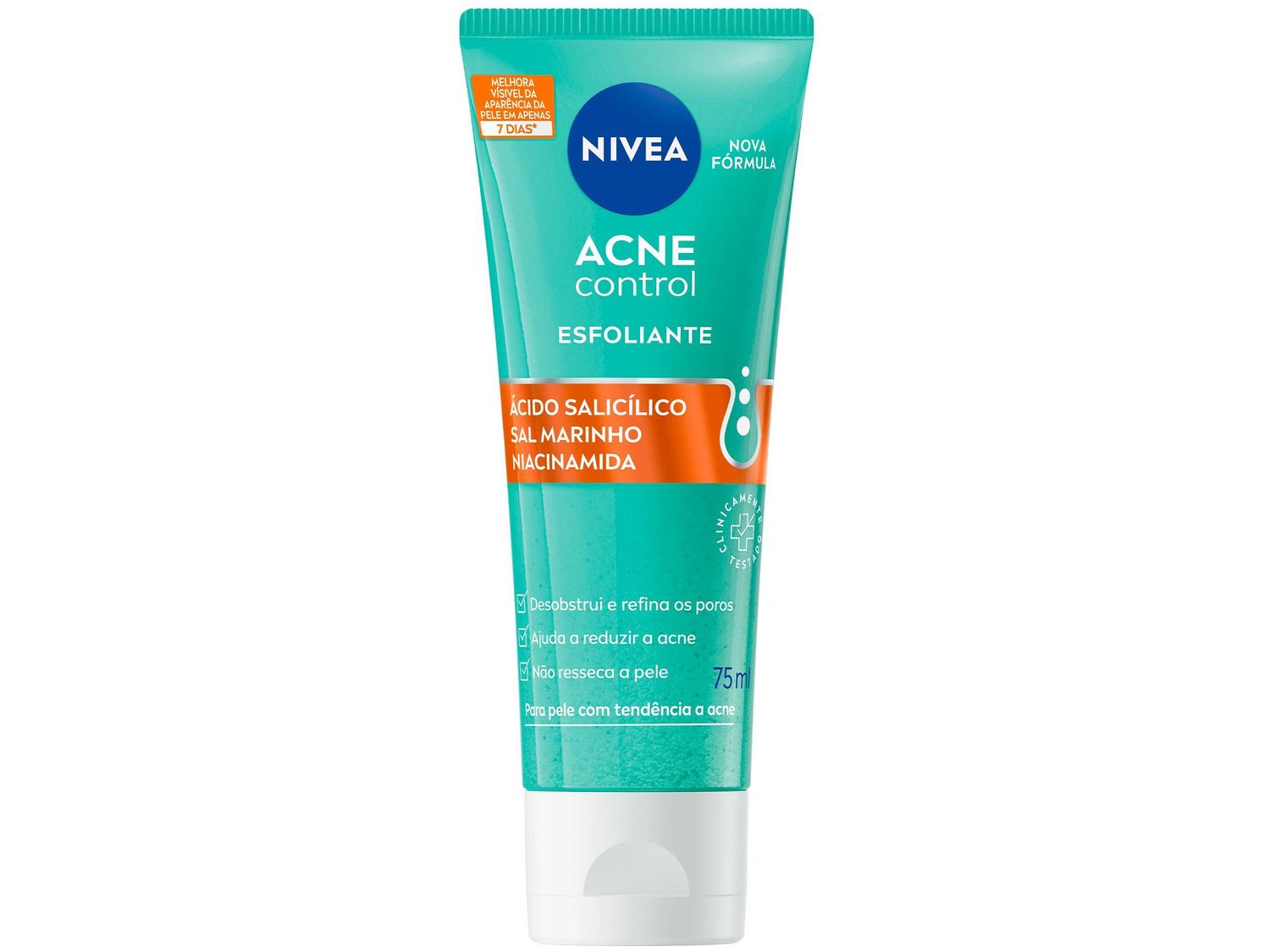 Gel Esfoliante Facial Nivea Acne Control 75ml