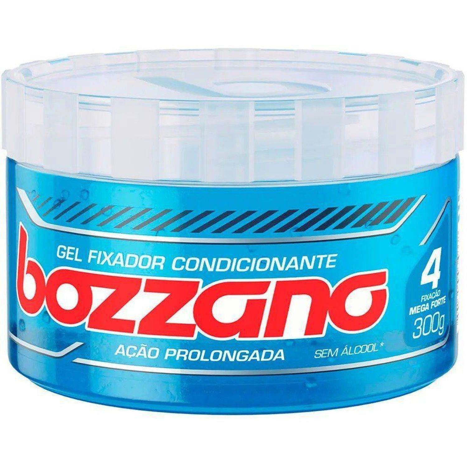 Gel Fixador Condicionante Bozzano Ação Prolongada Mega Forte Fixação 4