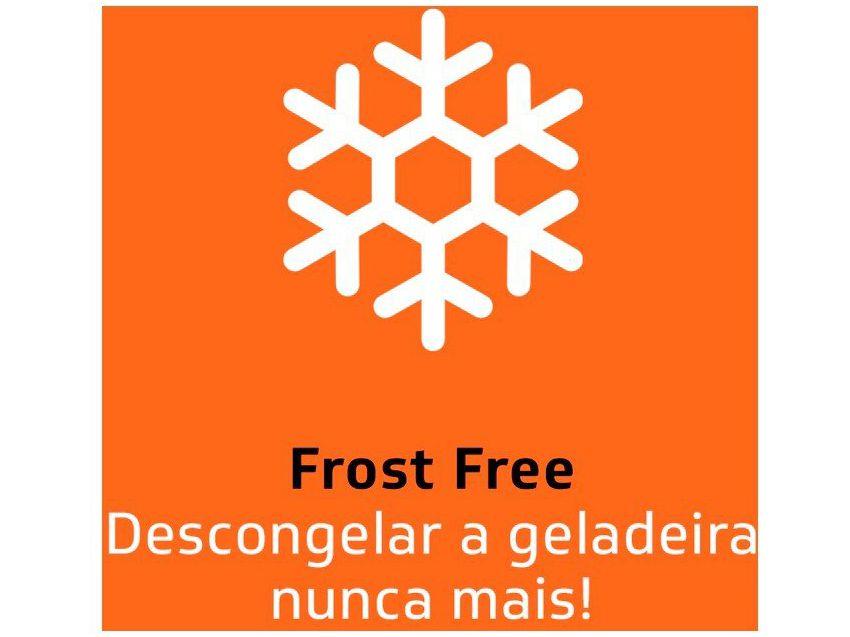 Geladeira Brastemp Frost Free Duplex 375L Branca com