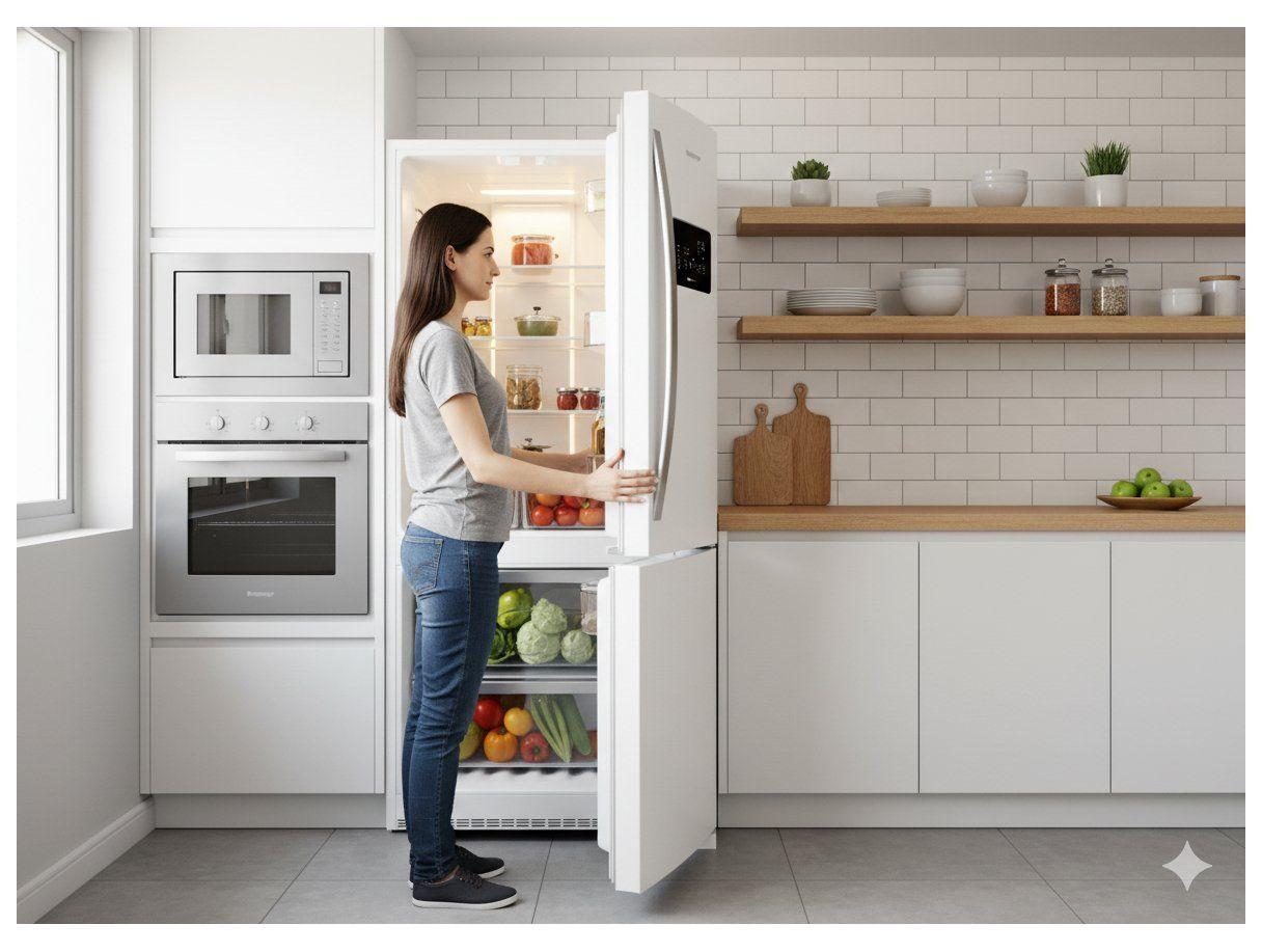 Geladeira Brastemp Frost Free French Door Branca 554L BRO85AB