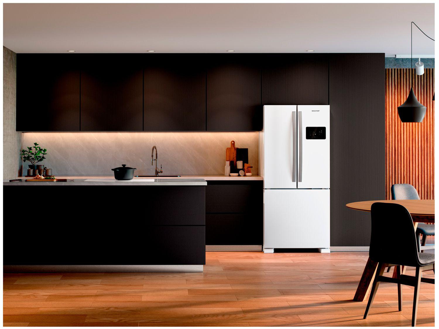 Geladeira Brastemp Frost Free French Door Branca 554L BRO85AB
