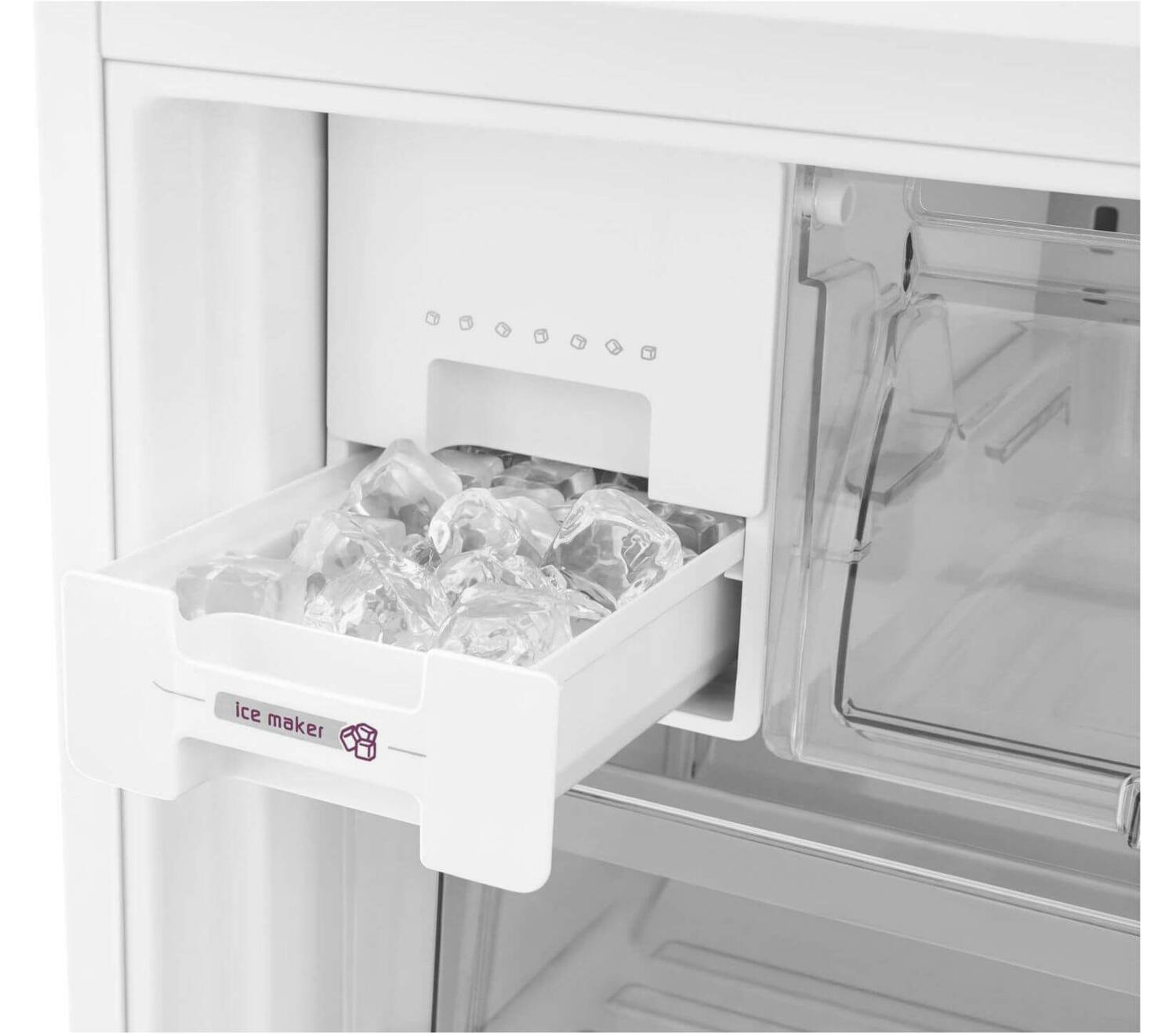 Geladeira Brastemp Frost Free Side Inverse 540 litros Branca com Ice