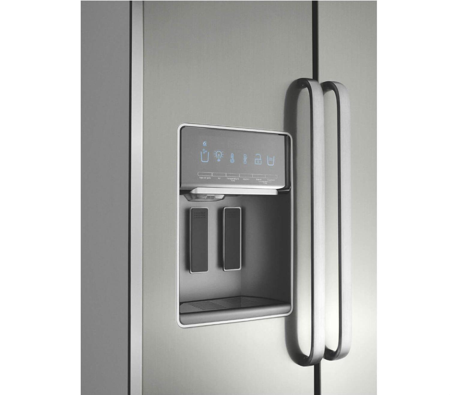 Geladeira Brastemp Gourmand Side By Side Frost Free 596 Litros Produto não  disponível