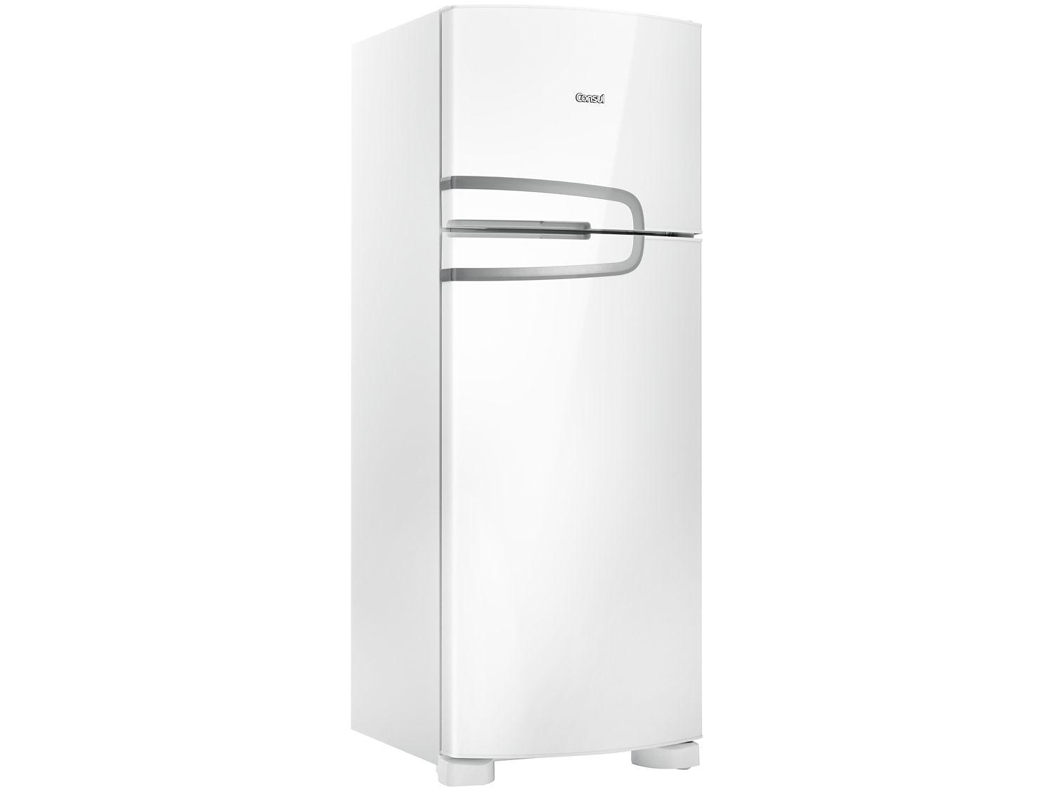 Geladeira Consul Frost Free Duplex 340L Branca com Prateleiras Altura Flex 220V CRM39ABBNA